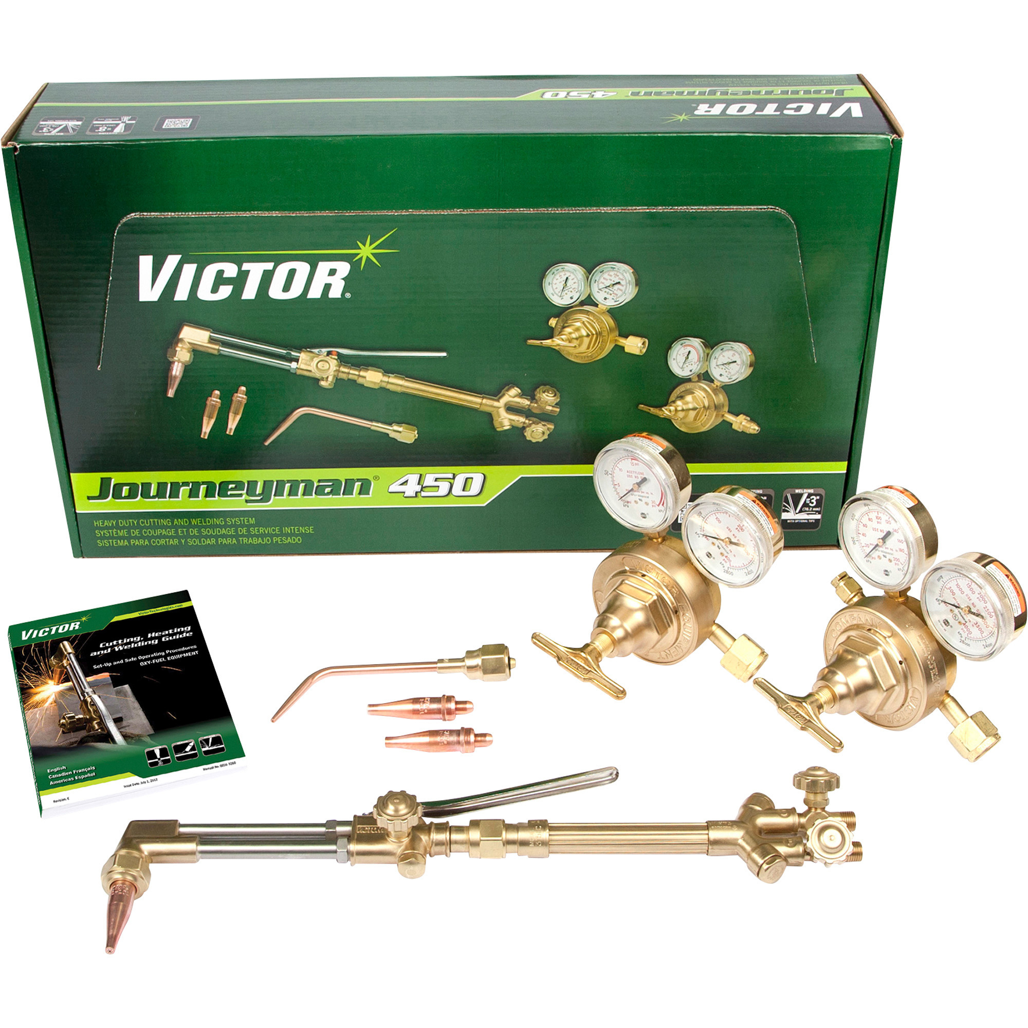 Victor Journeyman 450 Cutting and Welding System, Model# 0384-0807
